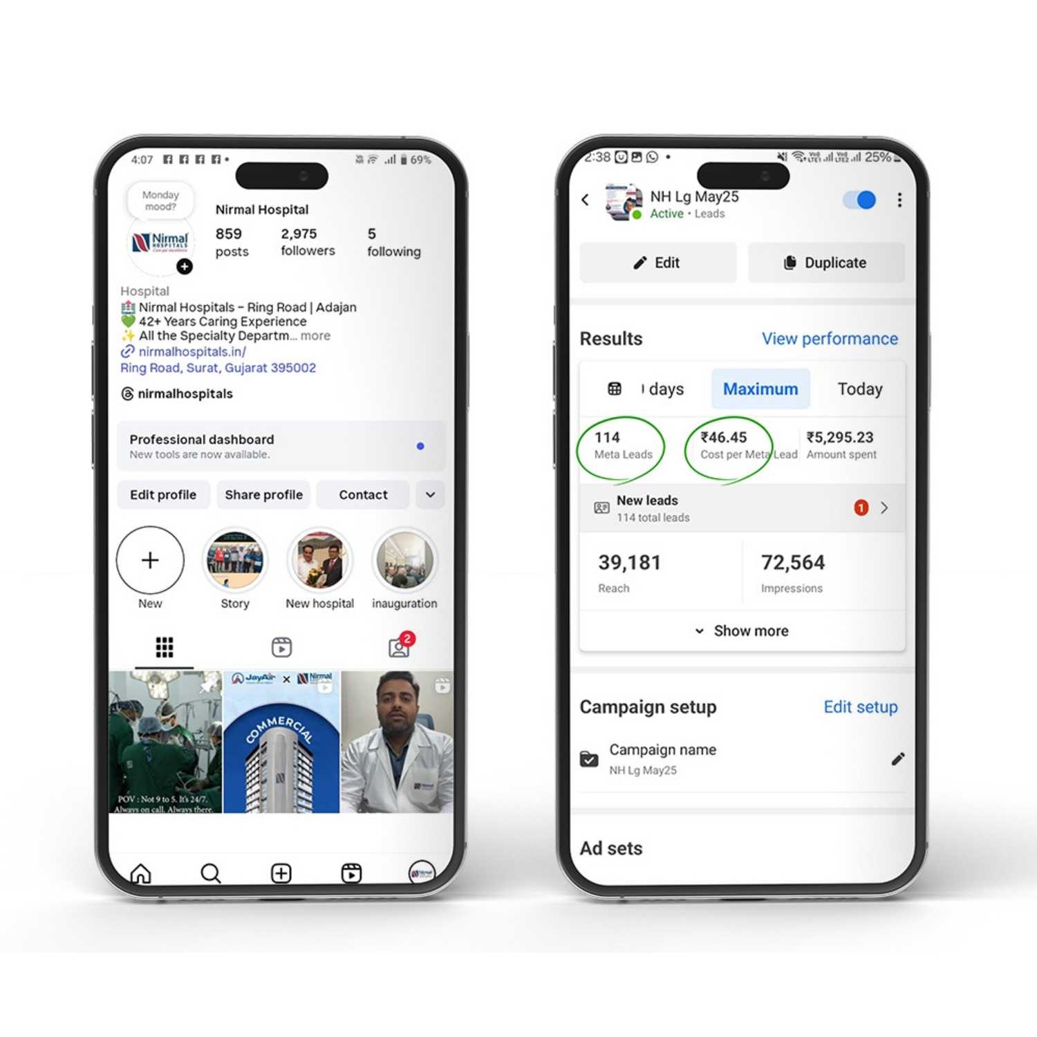 Nirmal Hospital – Medical Camps