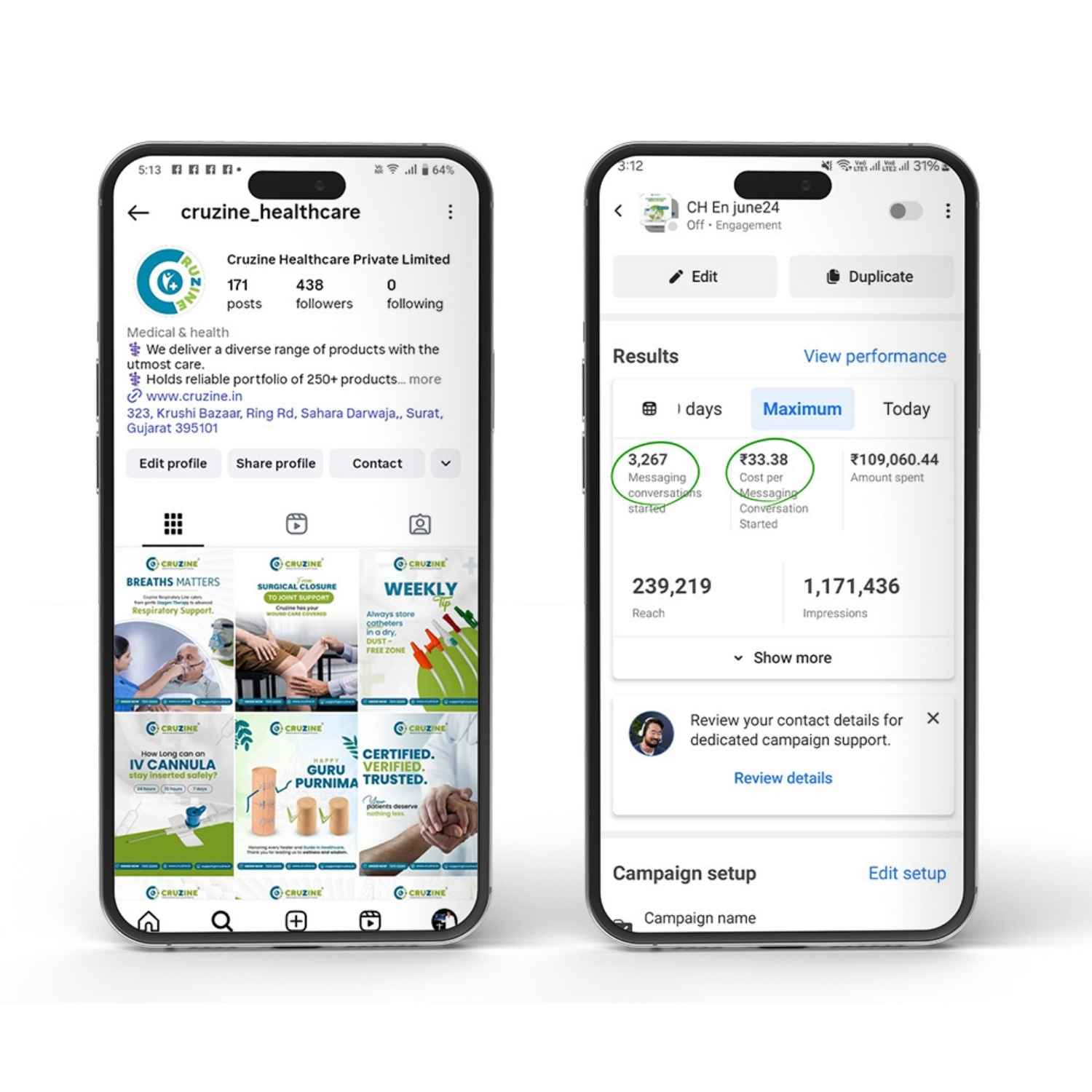 Cruzine Health Care Pvt. Ltd. – Medical & Surgical Products